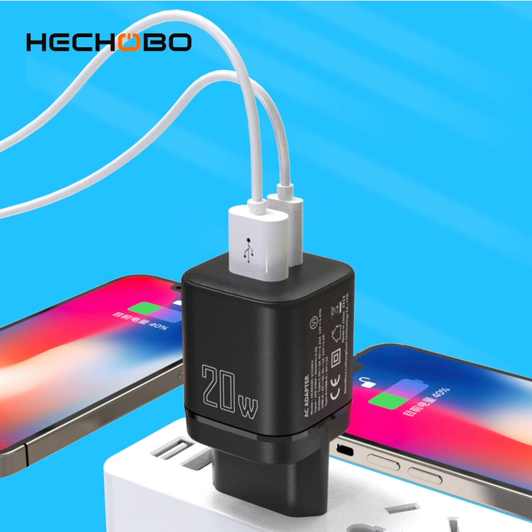 The 20W adapter is a compact and efficient device designed to deliver fast and reliable charging solutions for various devices with a high power output of 20 watts.